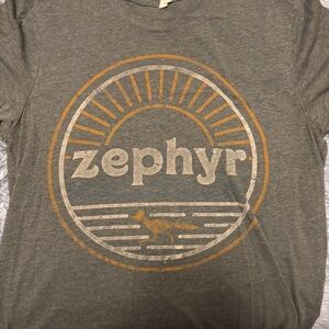 Zephyr Gray Graphic T-Shirt